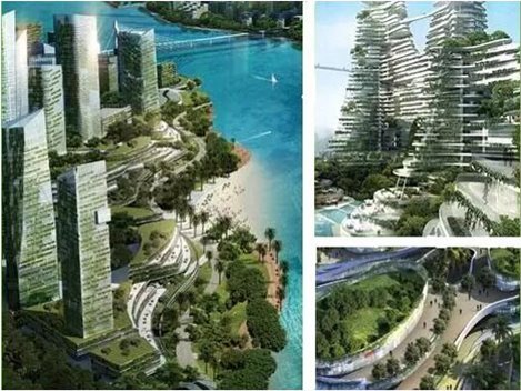 Malaysia Forest City vom Country Garden
